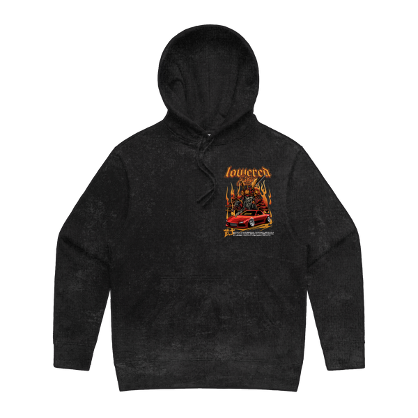 The RX7 Reaper Acid Wash Premium Hoodie