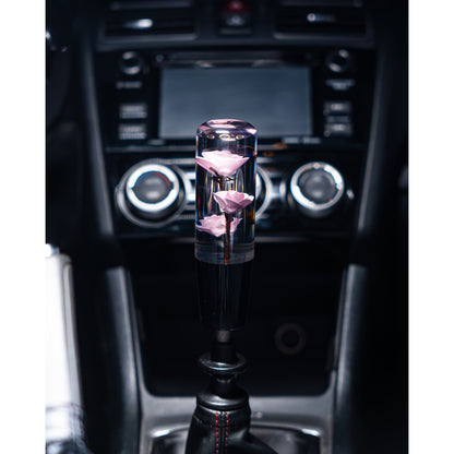 Pink Camellias Roses Shift Knob