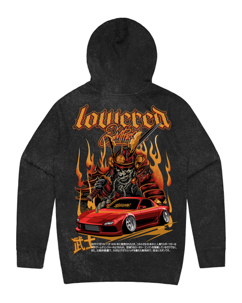 The RX7 Reaper Acid Wash Premium Hoodie