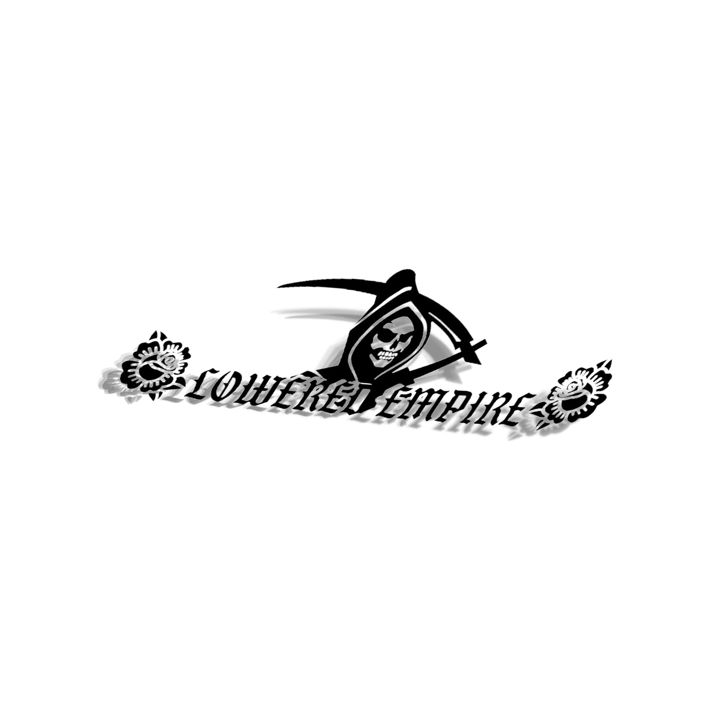 Grim Reaper Rose Traditional Banner 24”