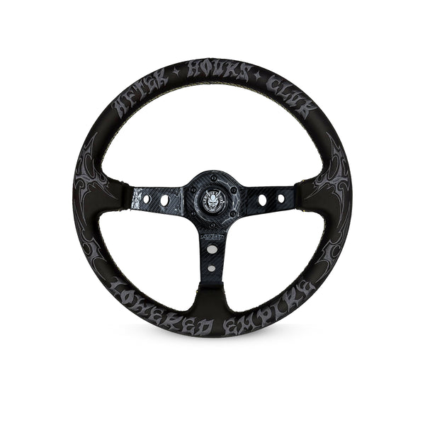 Carbon Fiber After Hours Club AH-2 Steering Wheel 350mm- Lowered Empire