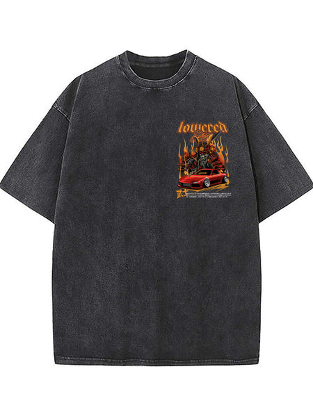 The RX7 Reaper Premium Acid Wash Tee