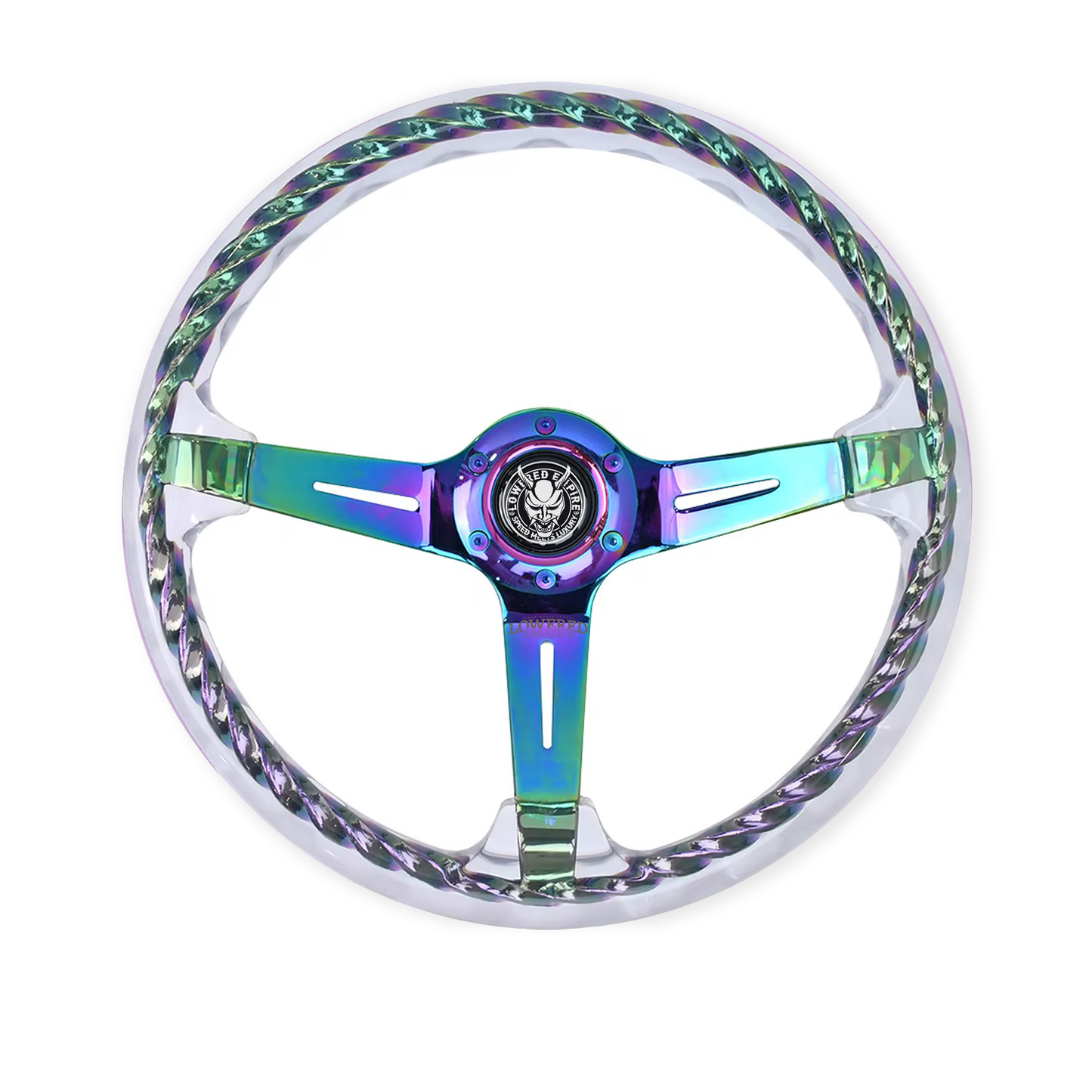 Limited Rainbow Rakkī JDM DR-1 Steering Wheel 350mm