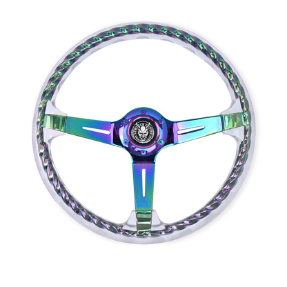 Limited Rainbow Rakkī JDM DR-1 Steering Wheel 350mm