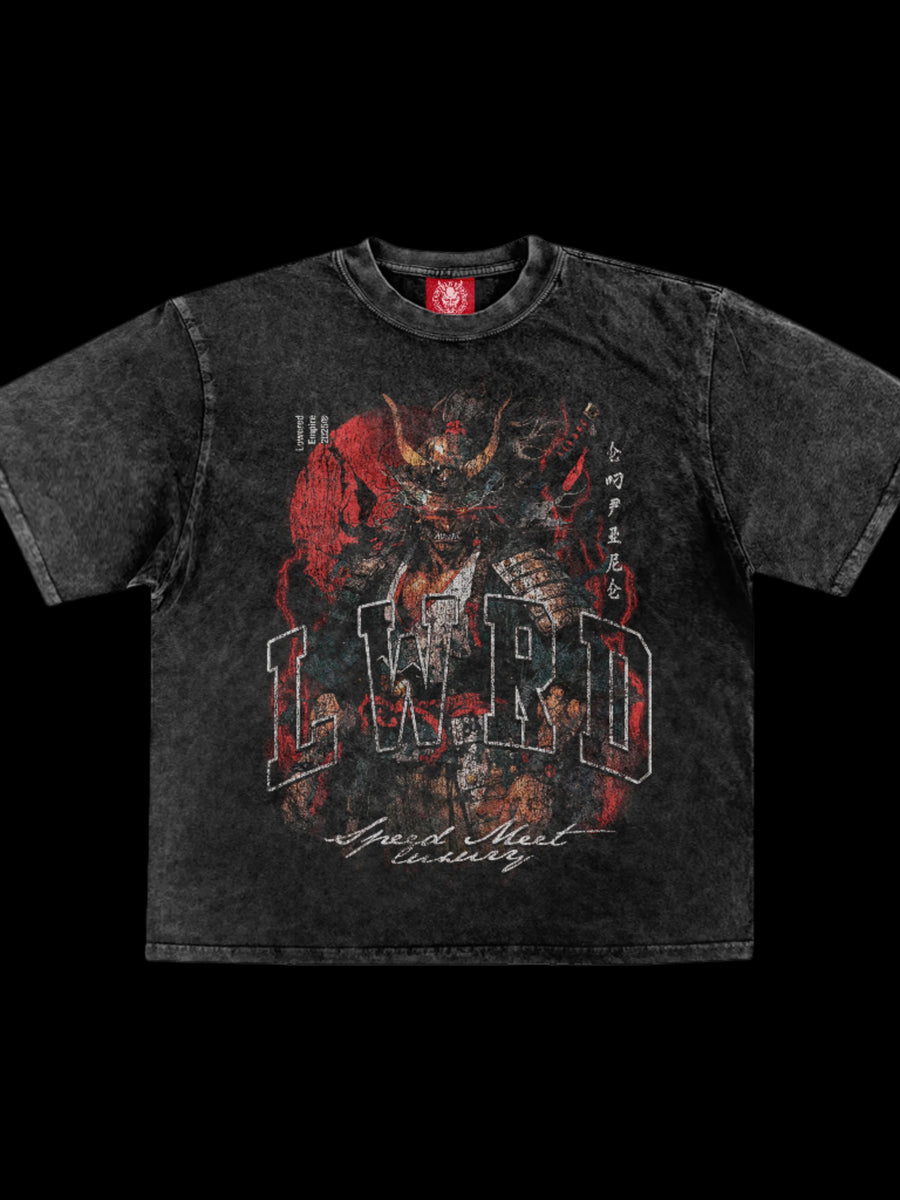 Blaze of the Samurai Vintage Washed Tee