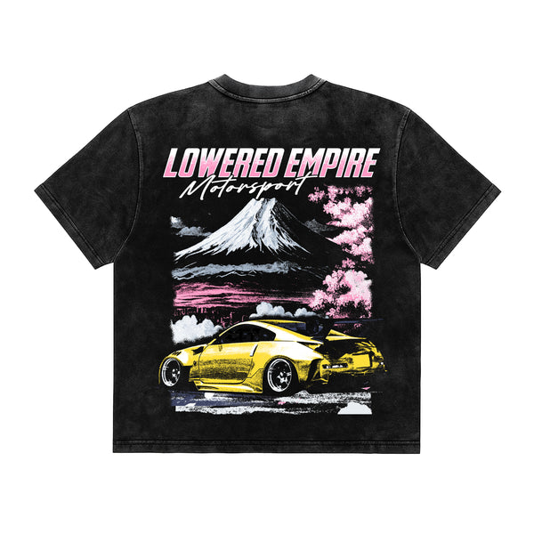 Mount Fuji 350Z Acid Wash Vintage Tee – Lowered Empire