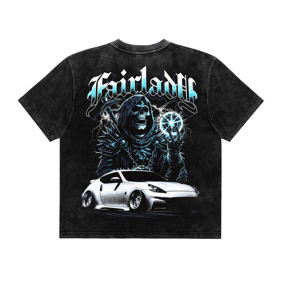 Fairlady Z 370Z Acid Wash Vintage Tee – Lowered Empire