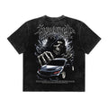 Death Before Stock Civic Acid Wash Vintage Tee – Lowered Empire
