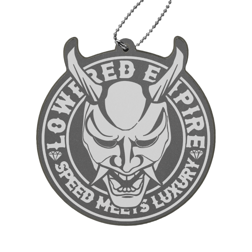 Acrylic Logo W/ Chain