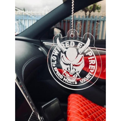 Acrylic Rear View Hanger - Loweredempire