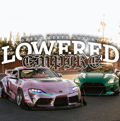 Old English Banner Decal Rear Windshield Sticker