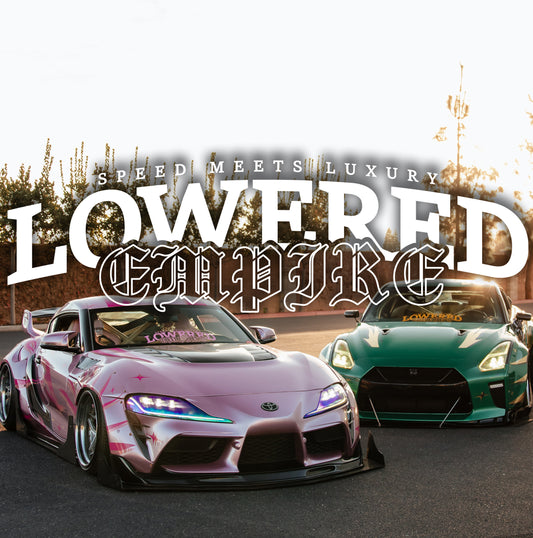 Old English Banner Decal Rear Windshield Sticker