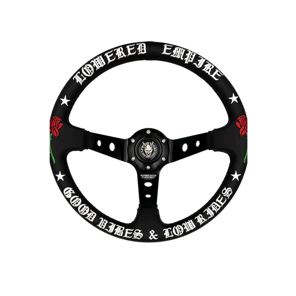 Black O.G. Good Vibes OG-1 Steering Wheel 350mm