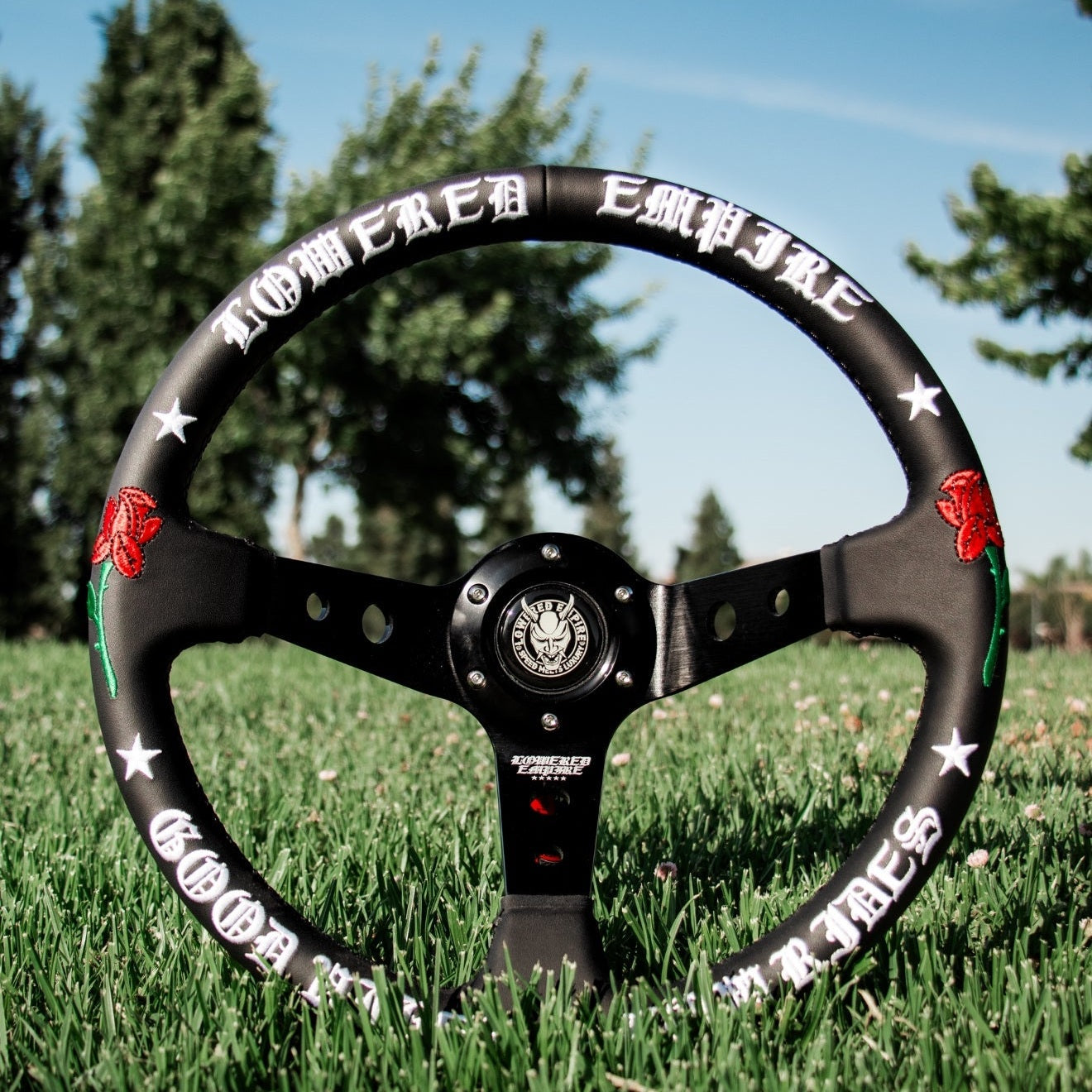Black O.G. Good Vibes OG-1 Steering Wheel 350mm - Steering wheels