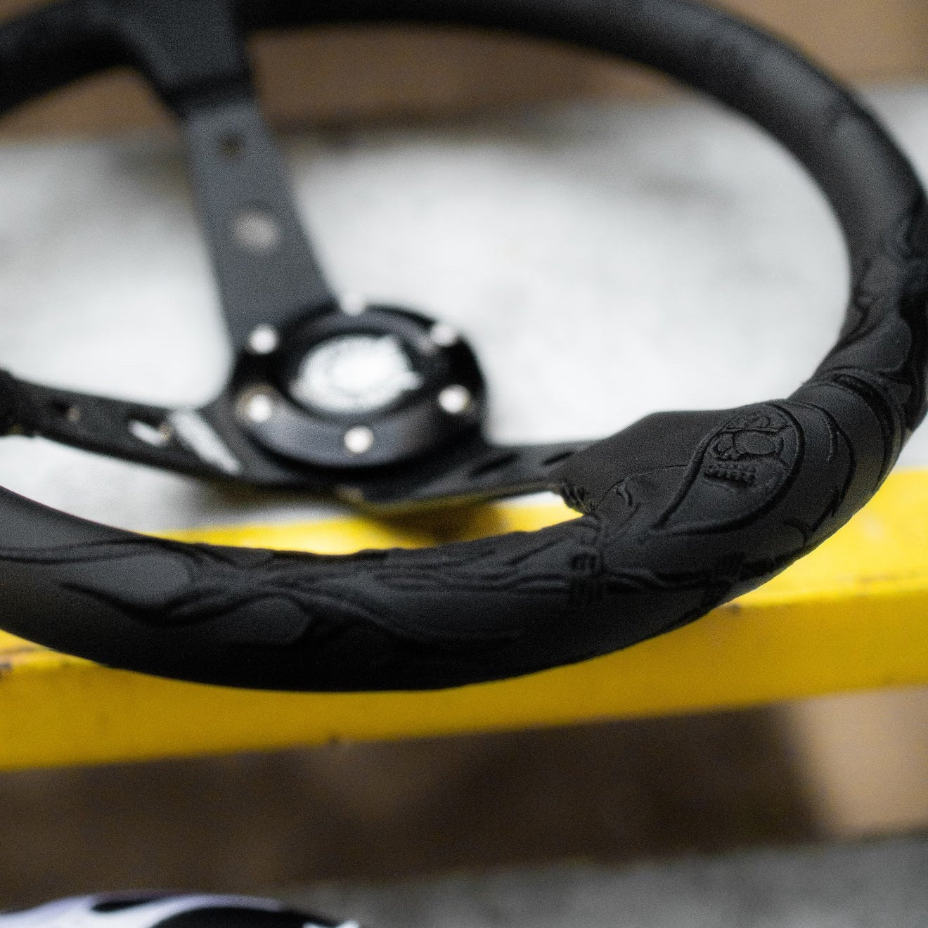 Black Reaper BR-1 Steering Wheel 350mm - Steering wheels