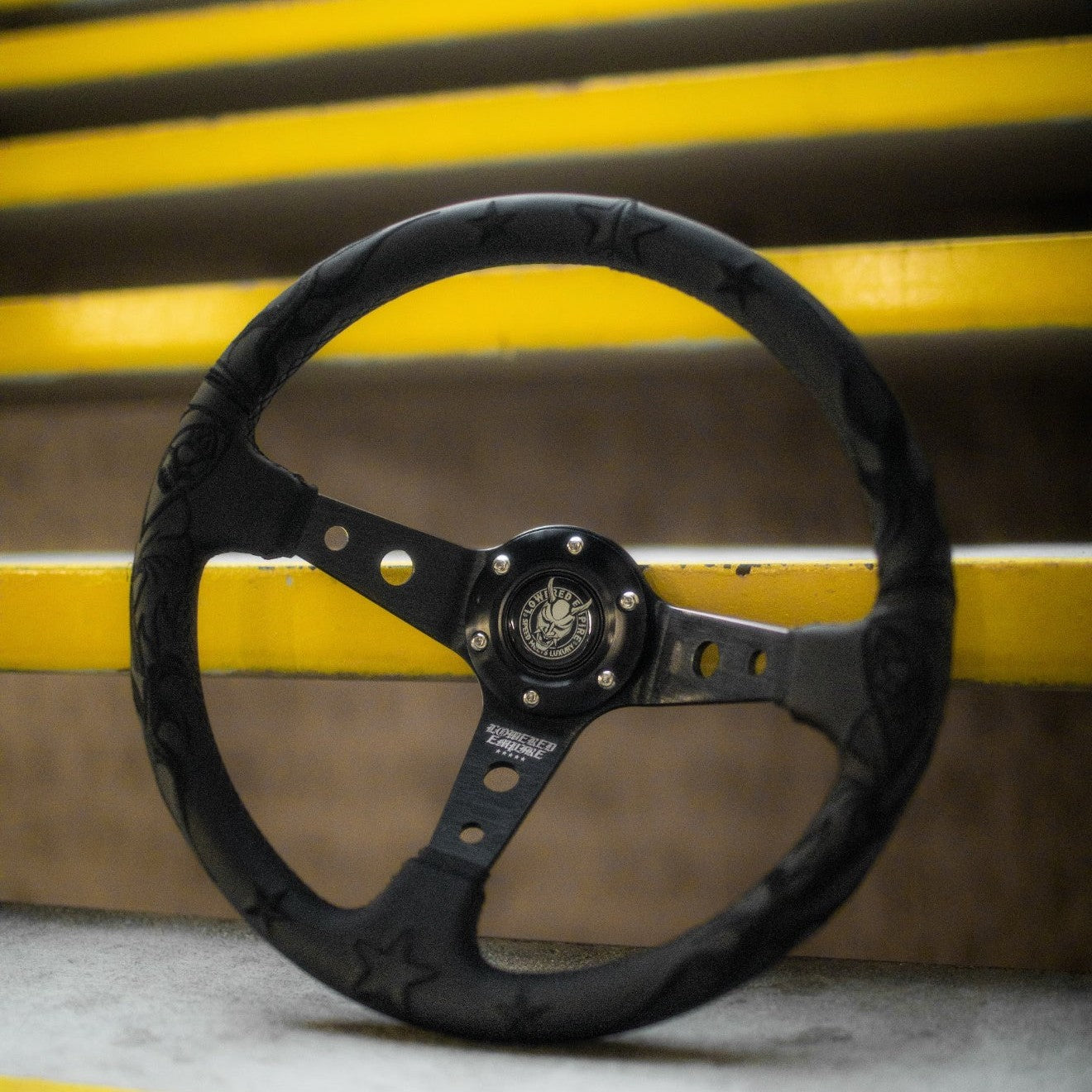 Black Reaper BR-1 Steering Wheel 350mm - Steering wheels