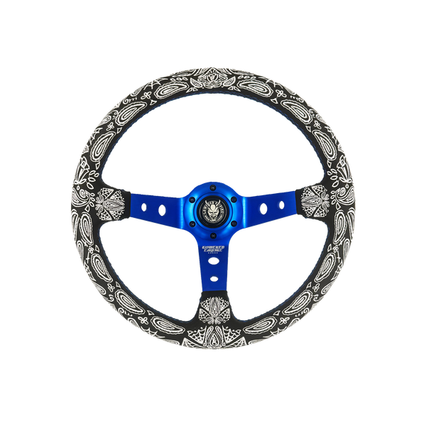 Blue Paisley BP-1 Steering Wheel 350mm