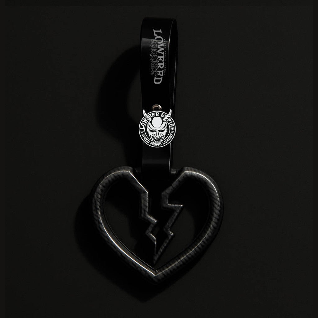 Broken Handle Tsurikawa’ Style W/ Logo Pin - Carbon Fiber