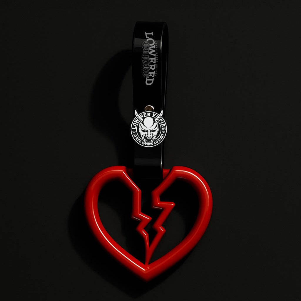 Broken Handle Tsurikawa’ Style W/ Logo Pin - Red