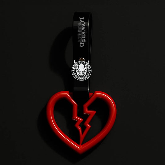 Broken Handle Tsurikawa’ Style W/ Logo Pin - Red