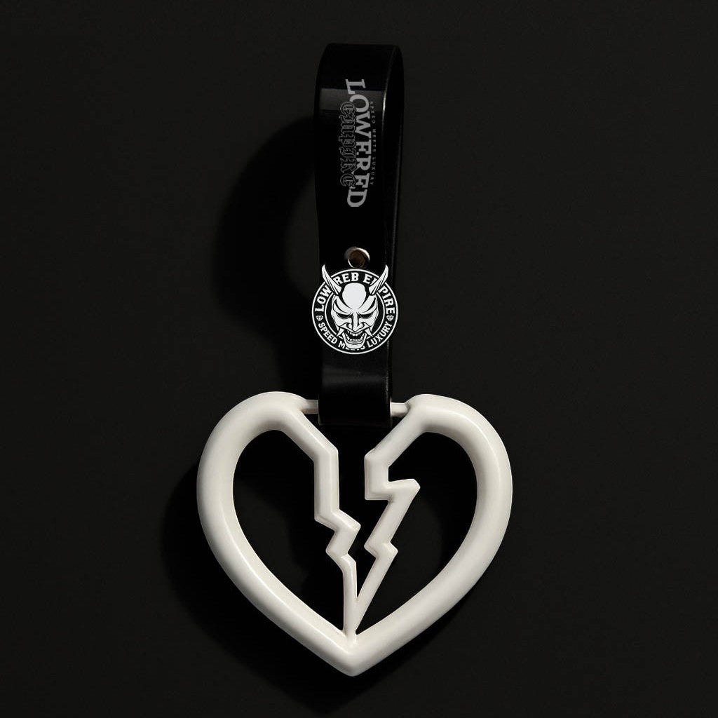 Broken Handle Tsurikawa’ Style W/ Logo Pin - White