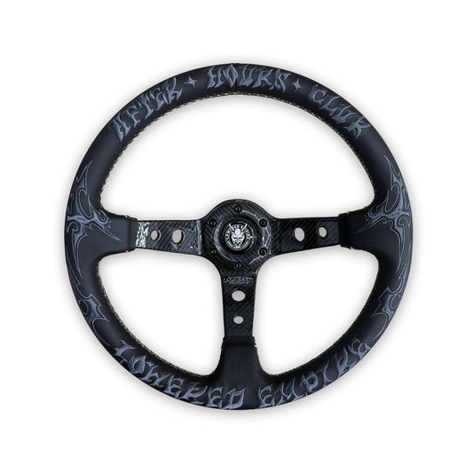 Carbon Fiber After Hours Club AH-2 Steering Wheel 350mm - Steering wheels
