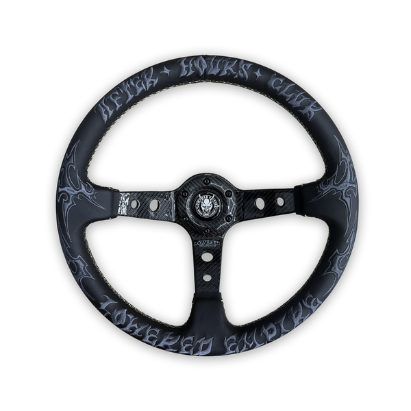Carbon Fiber After Hours Club AH-2 Steering Wheel 350mm