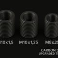 Carbon Steel Shift Knob Hardware