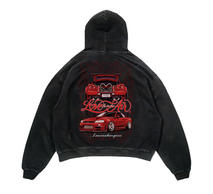 Love is In The Air Heavyweight Vintage Hoodie- Valentine's