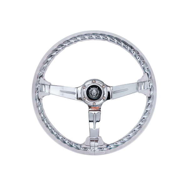 Chrome Dragon Rakkī JDM DR-2 Steering Wheel 350mm