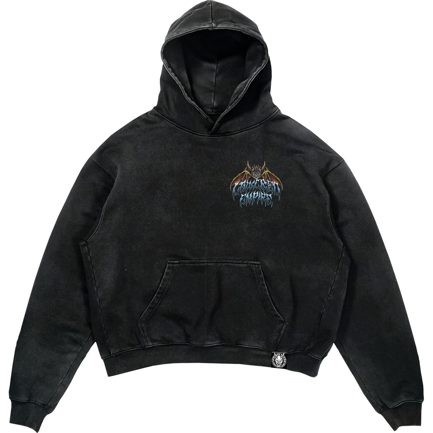 Claws & Wheels Washed Hoodie