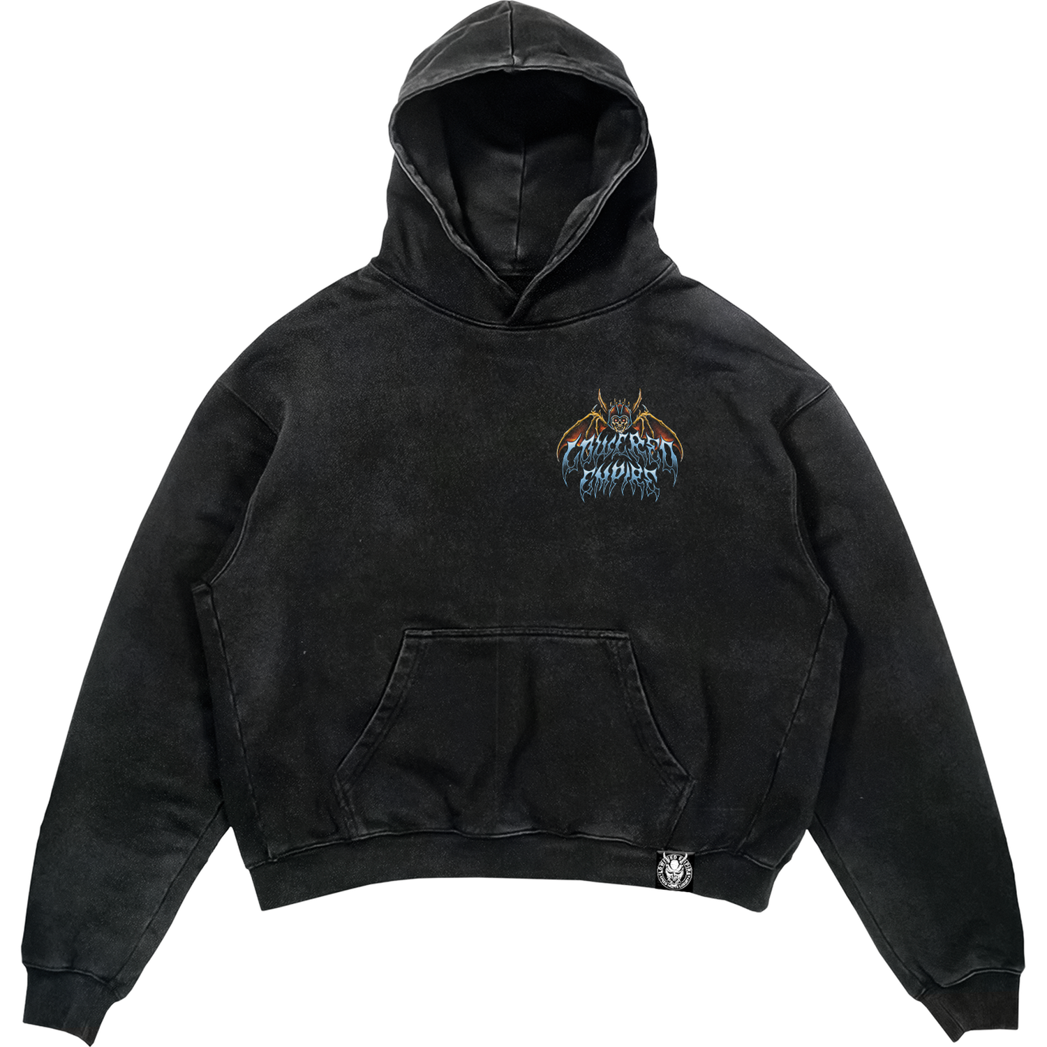 Claws & Wheels Washed Hoodie
