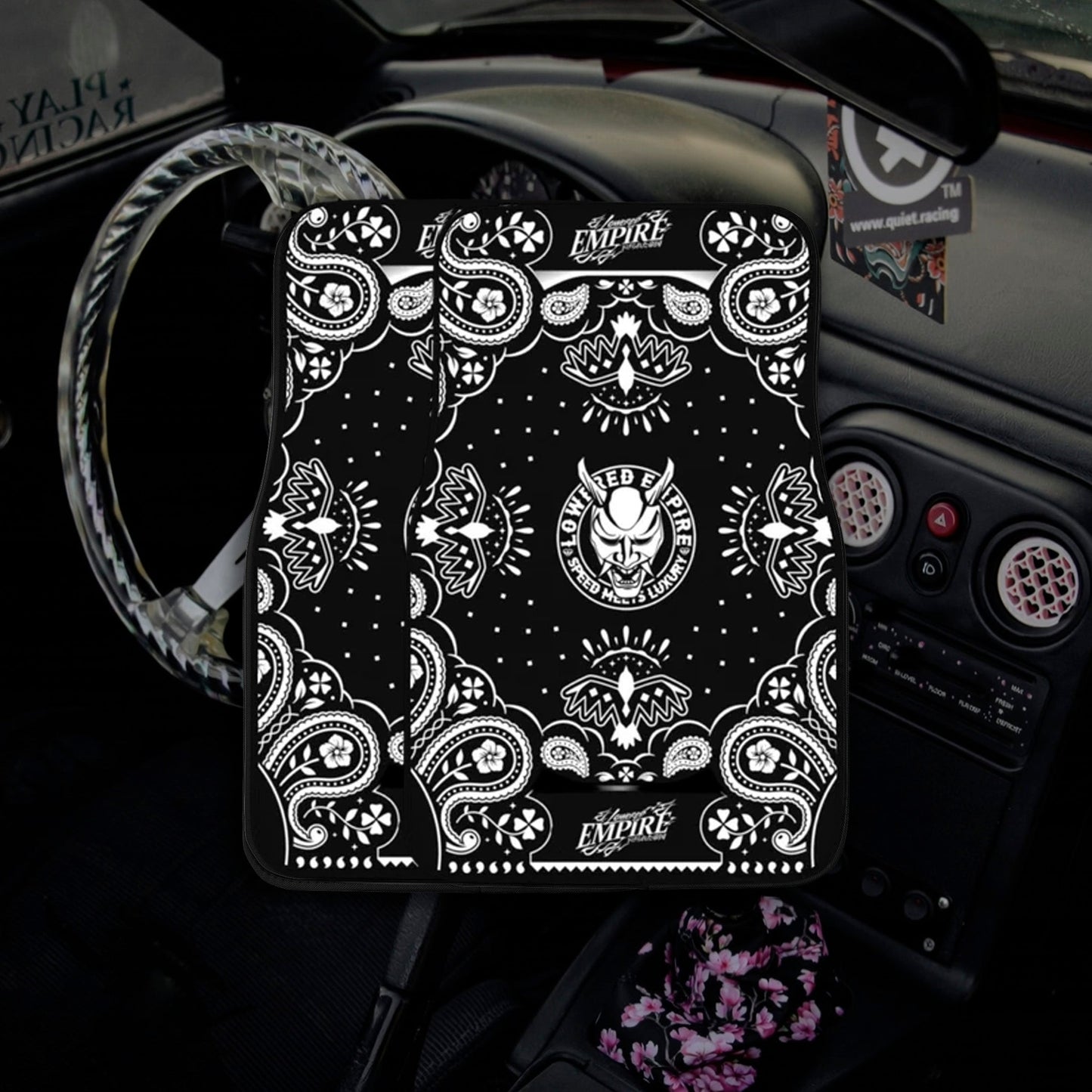 Cypress Tree Pair Premium Car Carpet Floor Mats