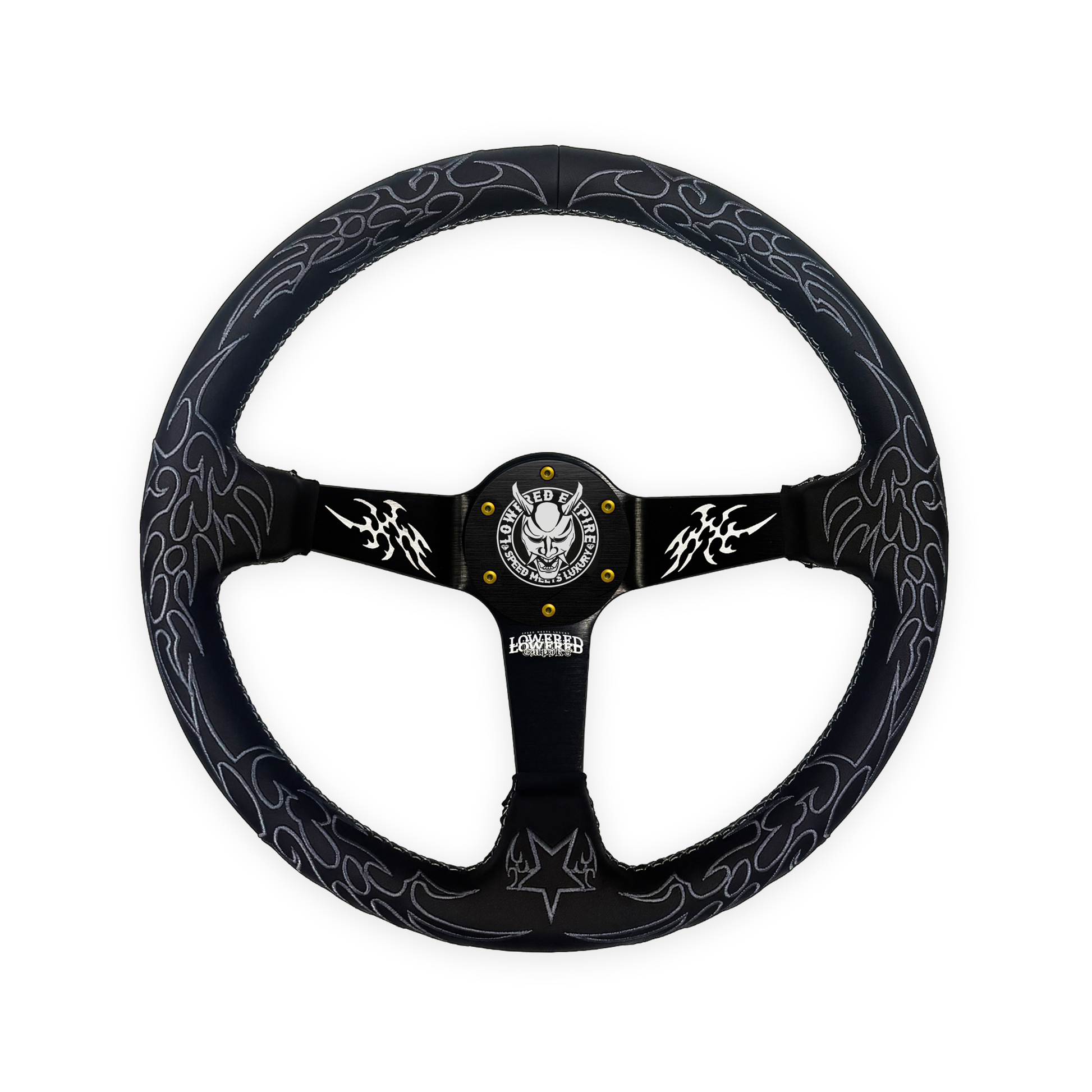 Dark Cybersigilism Street CS-4 Steering Wheel 350mm - Steering wheels