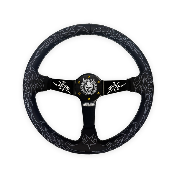 Dark Cybersigilism Street CS-4 Steering Wheel 350mm