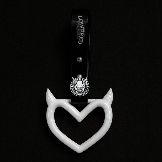 Demon Tsurikawa Handle W/ Logo Pin - WHITE