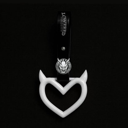 Devil Heart Tsurikawa Handle - white