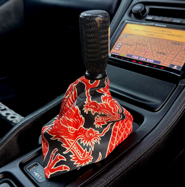 Red Traditional Dragons Shift Boot | Interior Gear Boot Replacement