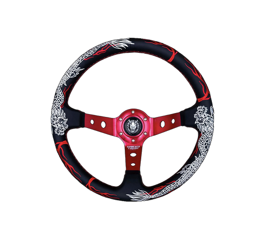 Red Dragon's Breath Premium Steering Wheel *PREORDER*
