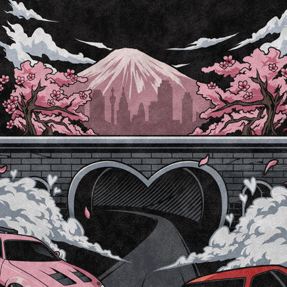 Drifting in Love With You Heavyweight Tee