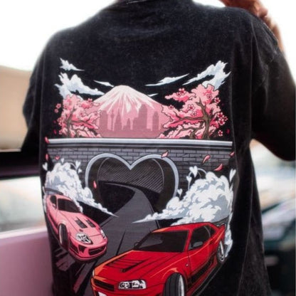 Drifting in Love With You Heavyweight Tee