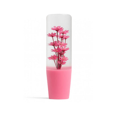 Pink Sakura Clear Flower Shift Knob 6" | Universal Manual Car Shifter