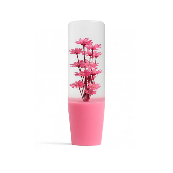 Pink Sakura Clear Flower Shift Knob 6" | Universal Manual Car Shifter