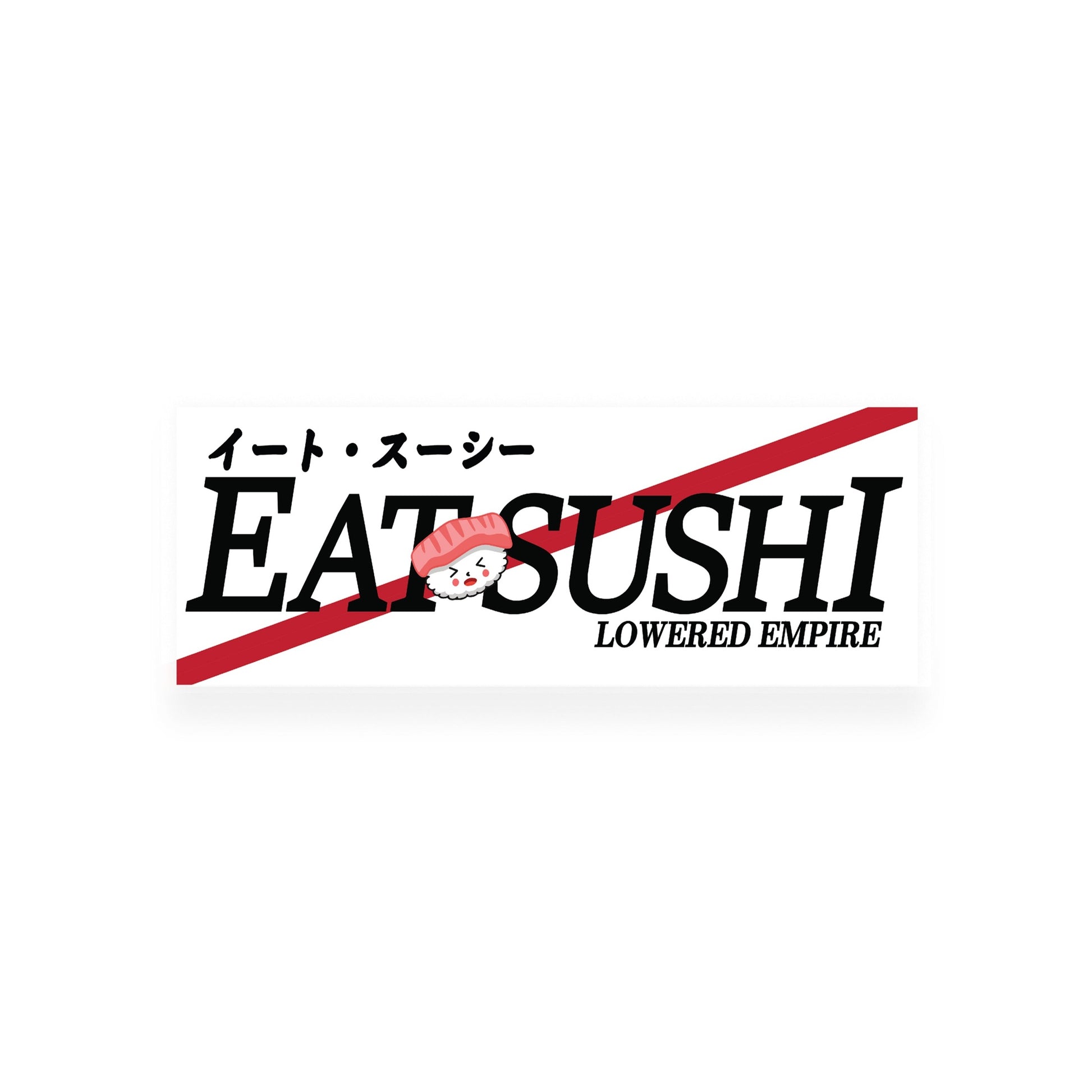 Eat Sushi Slap Sticker