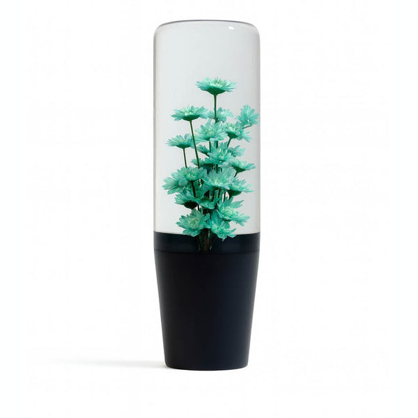 Evermint Blossom Clear Flower Shift Knob | Universal Manual Car Shifter - Accessories