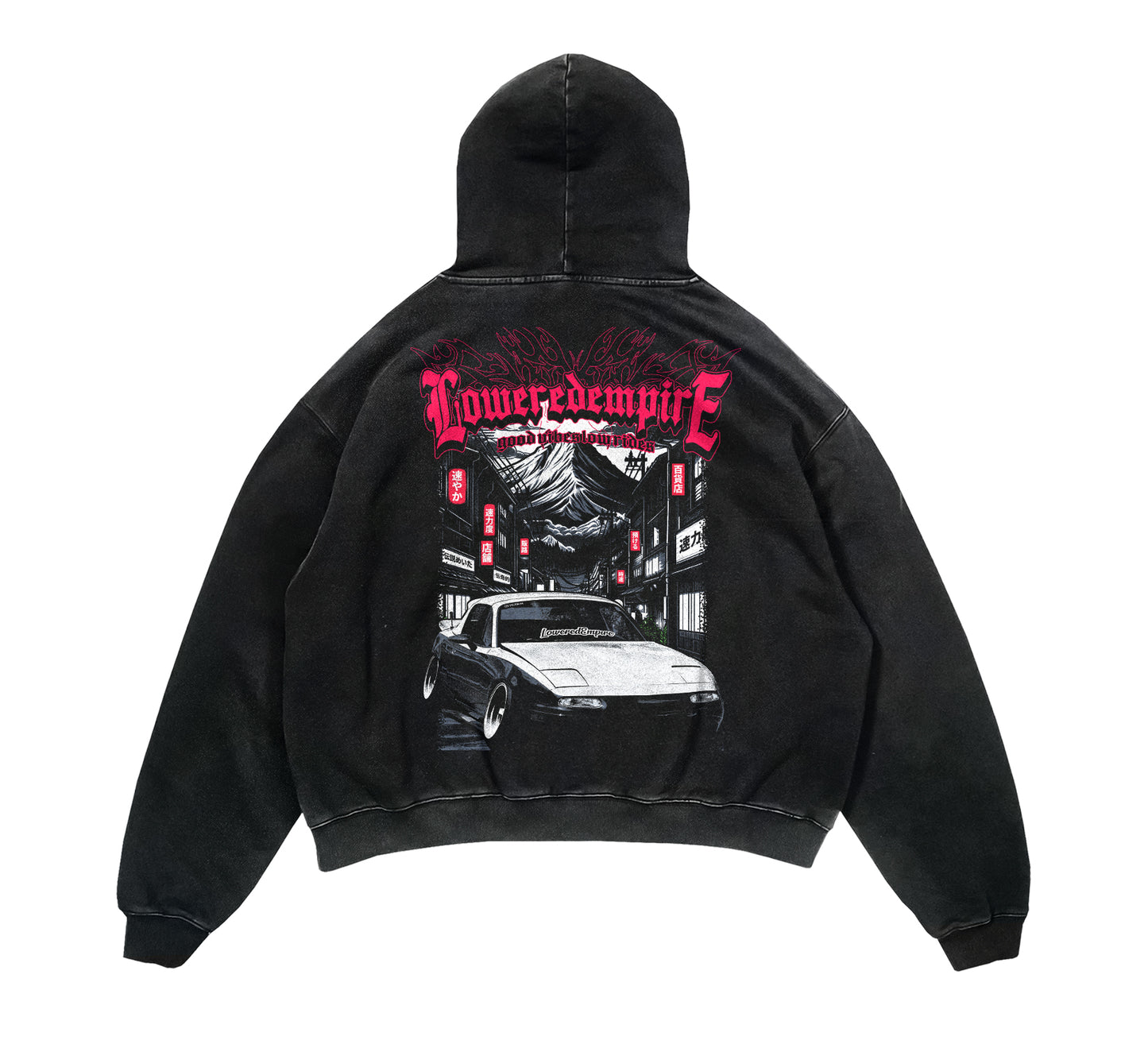 Forever Tilted Miata Acid Wash Vintage Tee – Lowered Empire