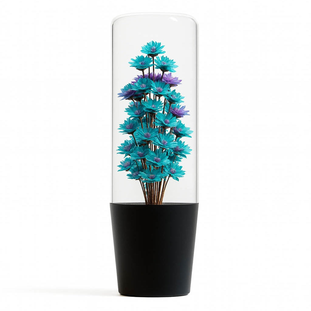 Floral Dream Clear Flower Shift Knob 6’’ | Universal Manual Car Shifter - Accessories