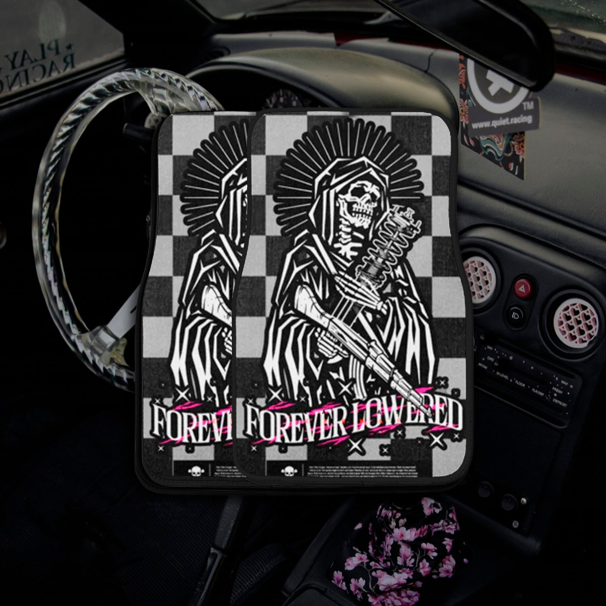 Forever Lowered Pair Premium Car Carpet Floor Mats