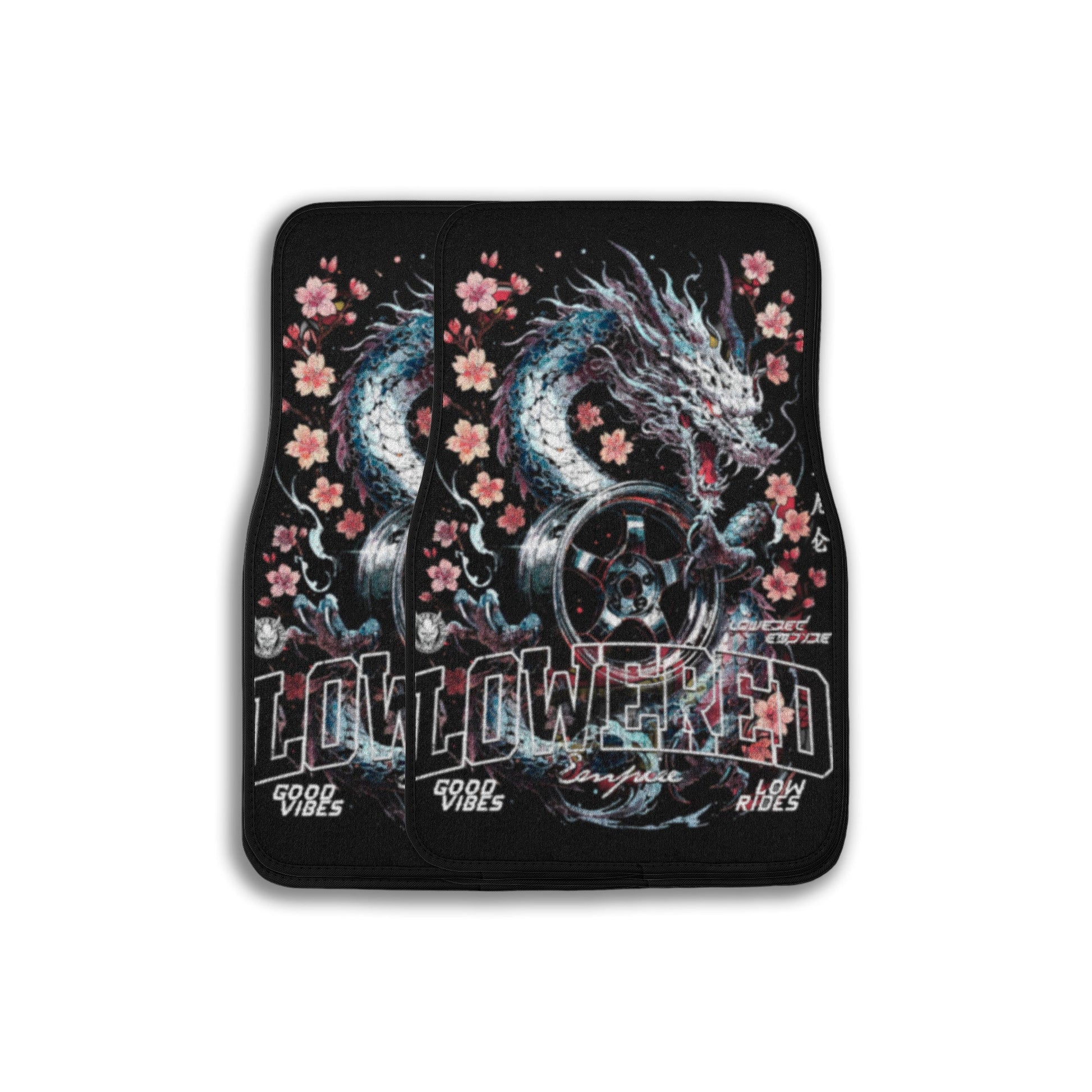 Forged By the Dragon Pair Premium Car Floor Mats