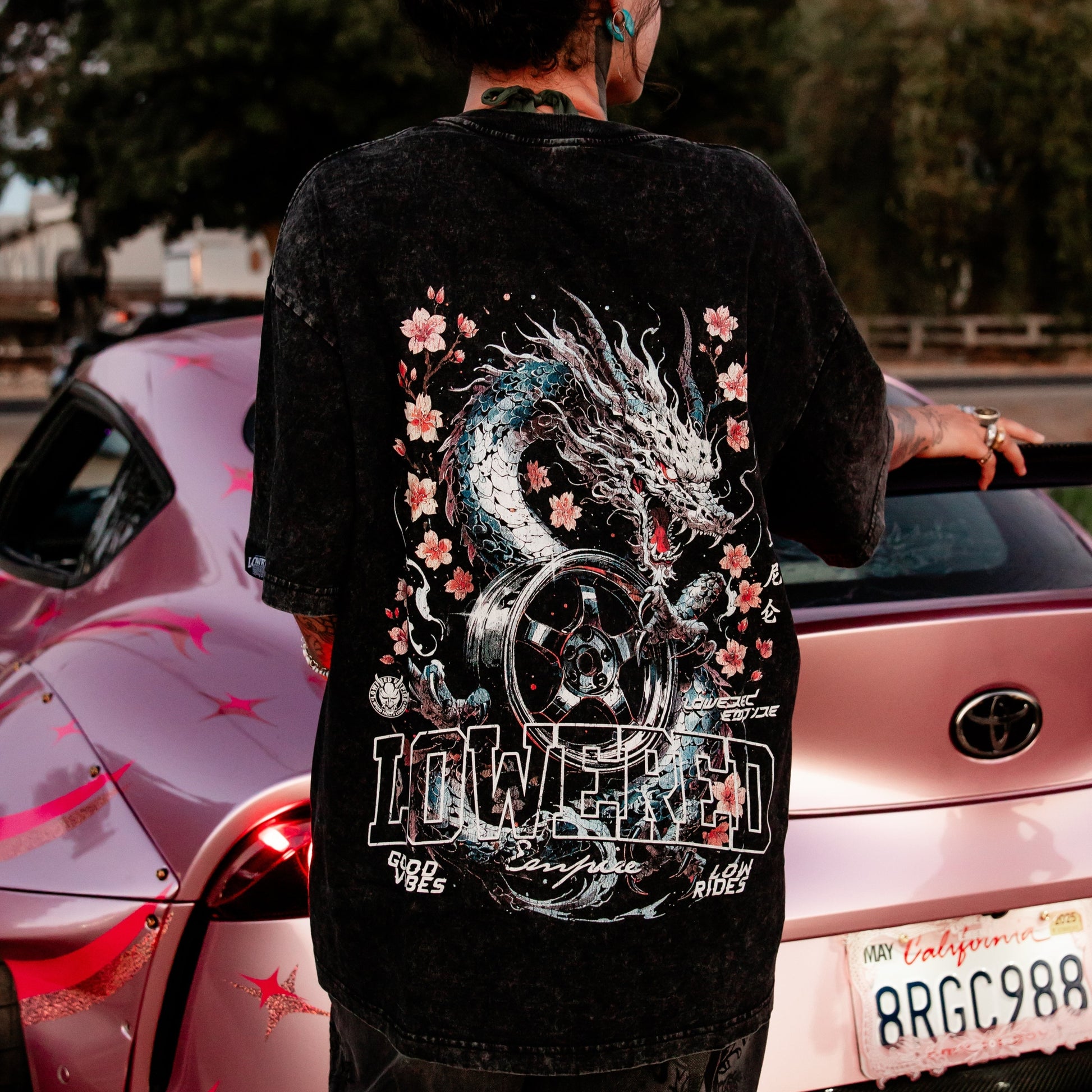 Forged by the Dragon Vintage Wash Midweight Tee - Shirts & Tops